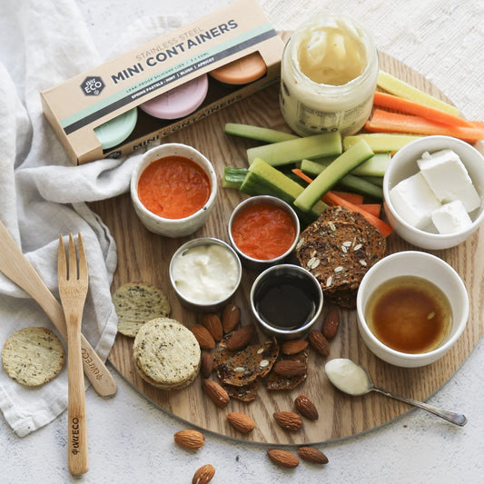 Ever Eco - Stainless Mini Containers Spring Pastel 3 pk