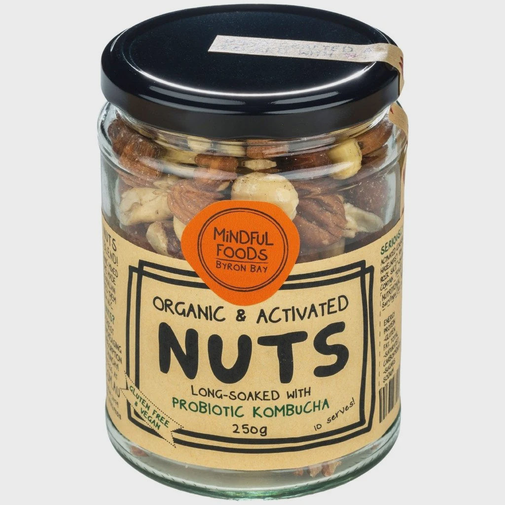 Mindful Foods - Organic & Activated Mixed Nuts 250g