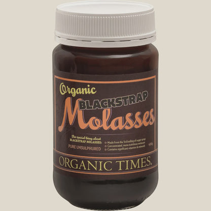 Organic Times - Blackstrap Molasses 400g