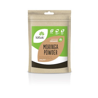 Lotus - Organic Moringa Powder 250g