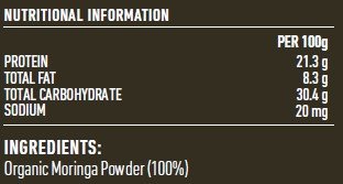 Lotus - Organic Moringa Powder 250g