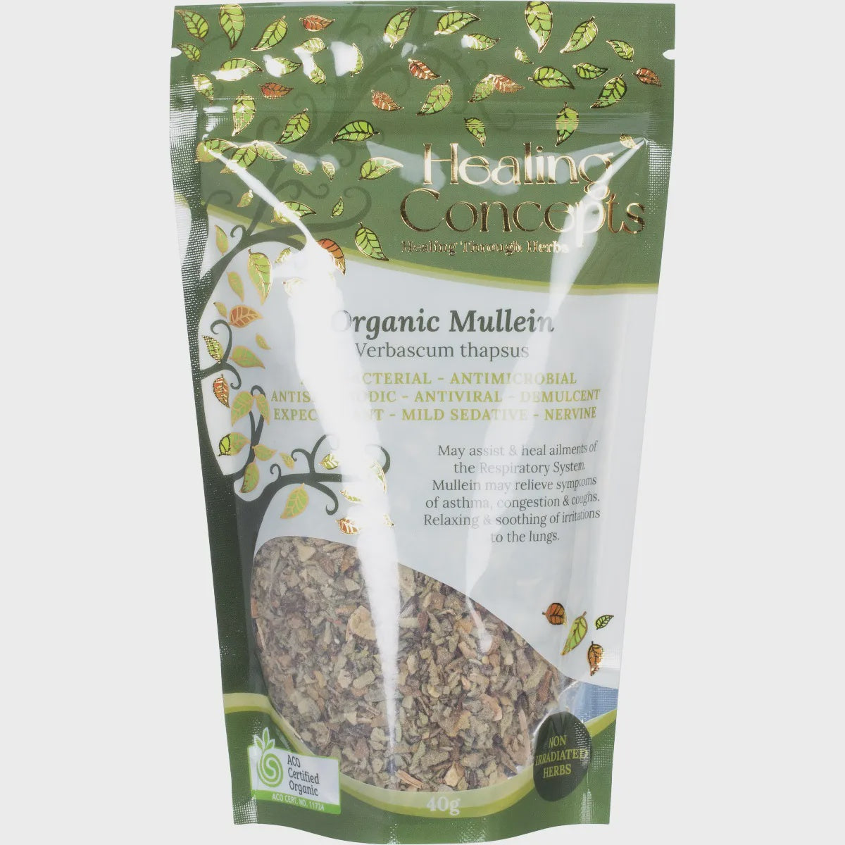 Healing Concepts - Organic Mullein loose Leaf Tea 40g