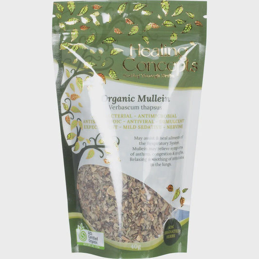 Healing Concepts - Organic Mullein loose Leaf Tea 40g