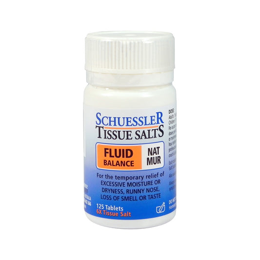 Schuessler Tissue Salts - Nat Mur 125 Tablets