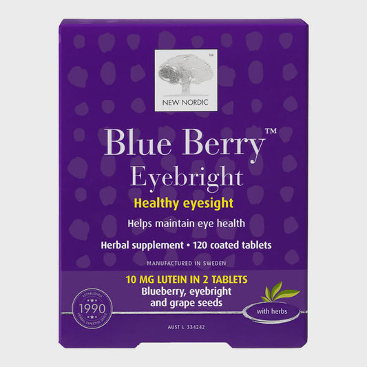 New Nordic - Blue Berry Eyebright 120 capsules