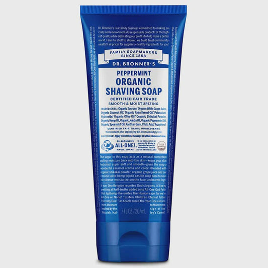 Dr Bronner's - Peppermint Shaving Soap