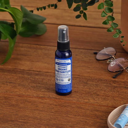 Dr Bronner's - Organic Peppermint Hand Sanitiser 59ml