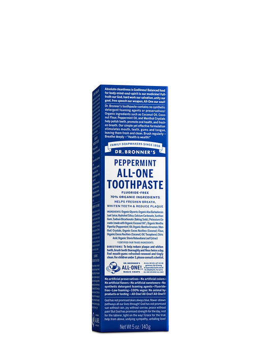 Dr Bronner's - Peppermint Toothpaste