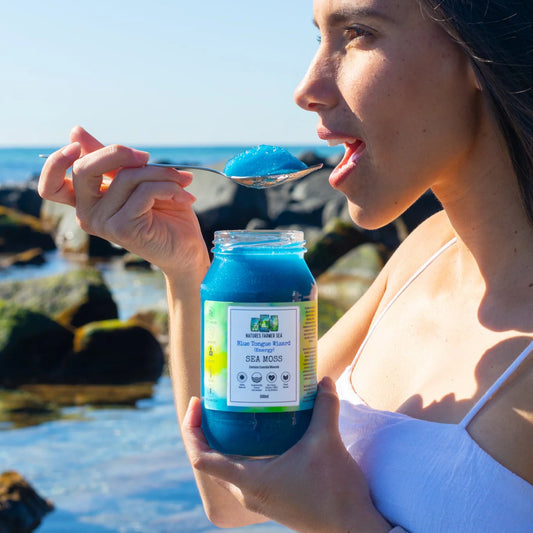 Nature's Farmer Sea - Blue Tongue Sea Moss - Glenelg Health & Wholefoods