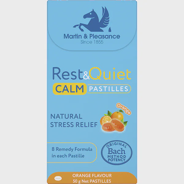 Rest & Quiet - Calm Pastilles Orange 50g