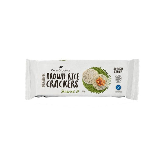 Ceres Organics -  Seaweed Brown Rice Crackers