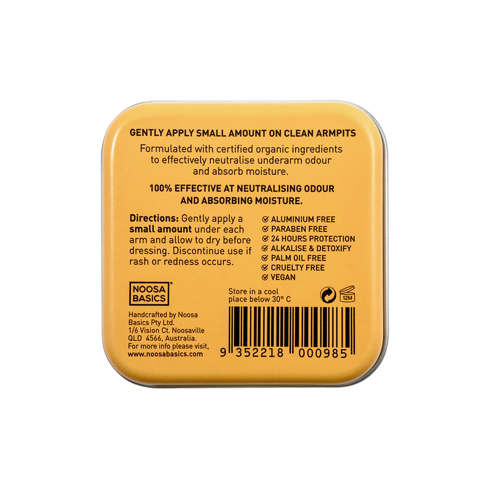 Noosa Basics - Organic Deodorant Sandalwood Tin