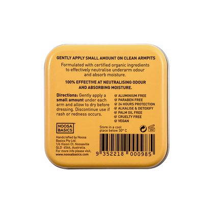 Noosa Basics - Organic Deodorant Sandalwood Tin