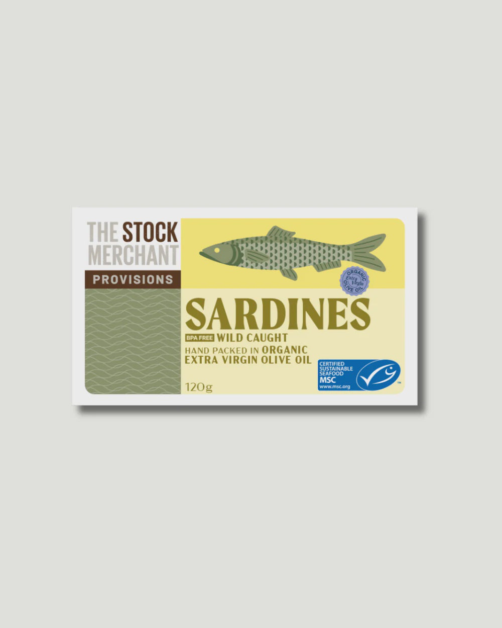 The Stock Merchant - Wild Caught Sardines 120g