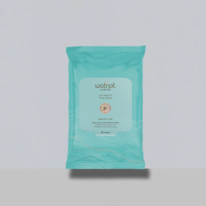Wotnot - Natural Wipes Sensitive 25pack