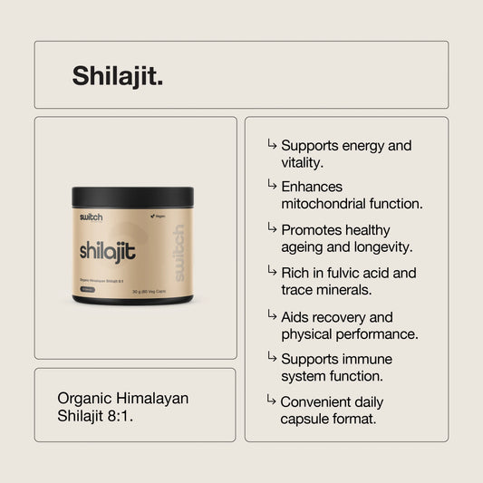 Switch - Shilajit 60 Capsules
