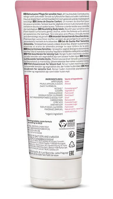 Weleda - Sensitive Body Wash Almond 200ml