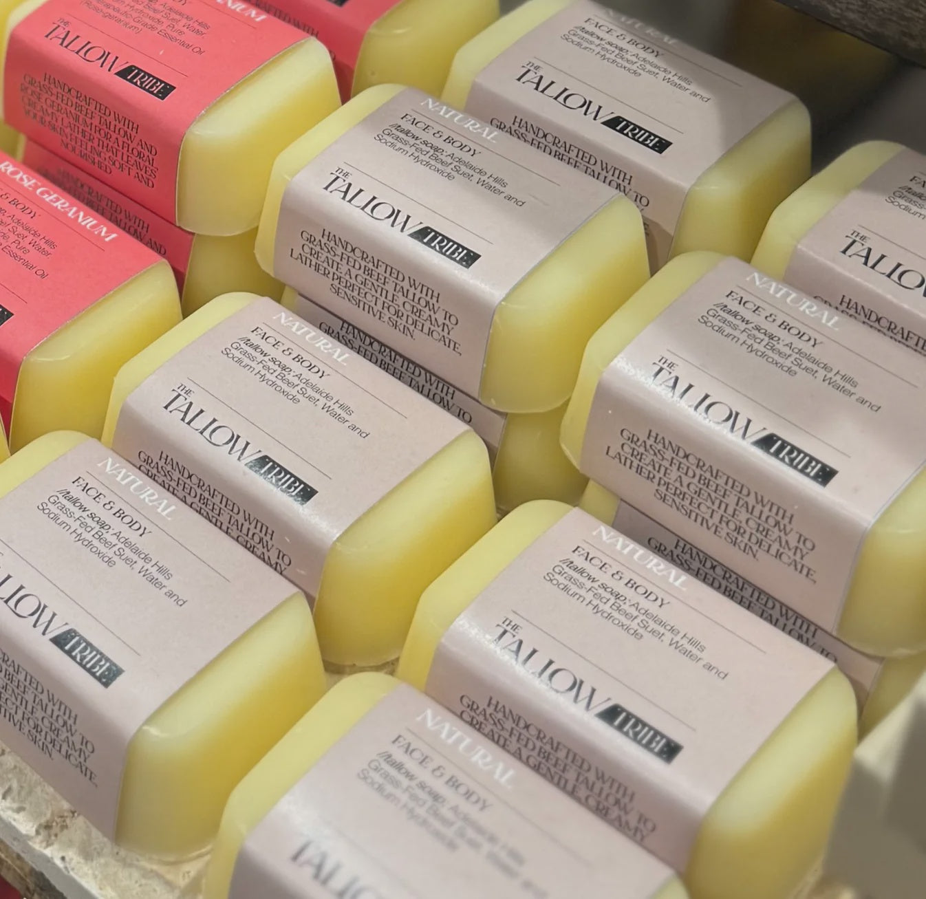 The Tallow Tribe - Natural Tallow Soap (Unscented)