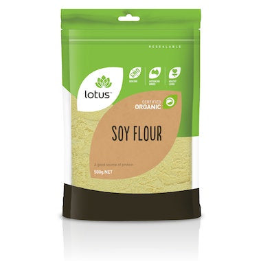 Lotus - Soy Flour Organic 500g
