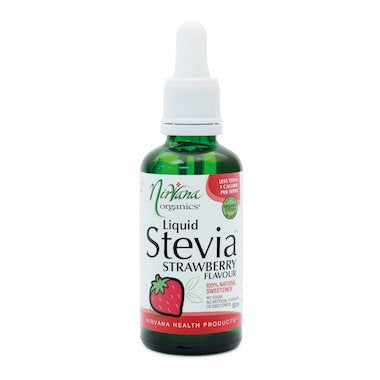 Nirvana - Liquid Stevia Strawberry Flavour 50ml