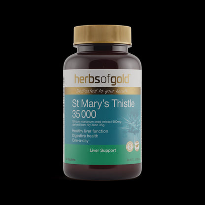 Herbs Of Gold - St Marys Thistle 60 Tablets