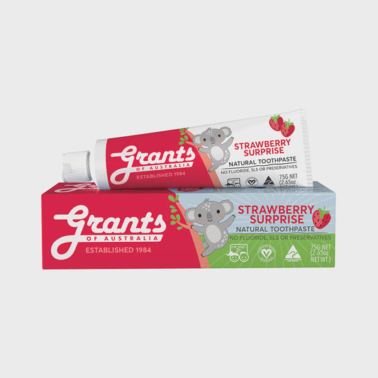 Grants of Australia - Kids Strawberry Surprise Toothpaste 75g
