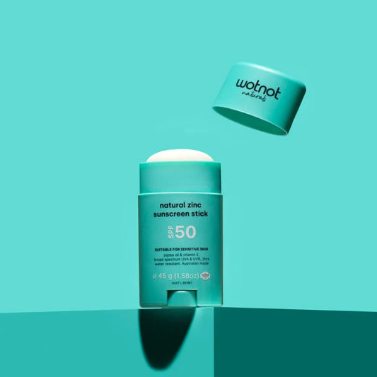 Wotnot - Natural Zinc Sunscreen Stick SPF 50 45g
