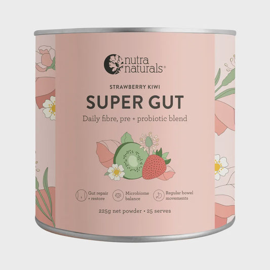 Nutra Naturals - Super Gut Strawberry Kiwi 225g