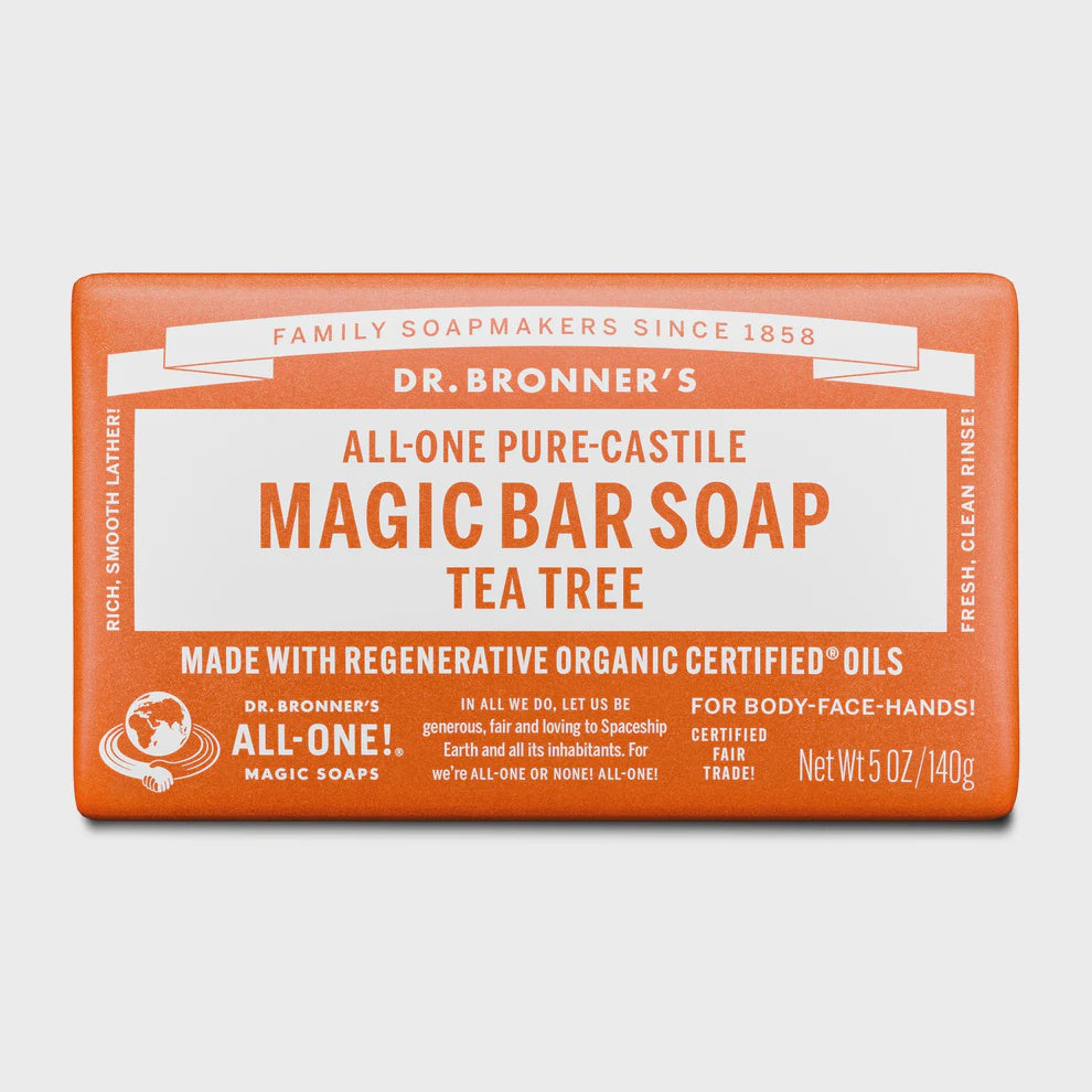 Dr Bronner's - Magic Bar Soap - Tea Tree