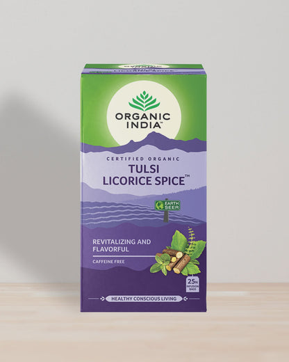 Organic India - Tulsi Licorice Spice Tea 25 Bags