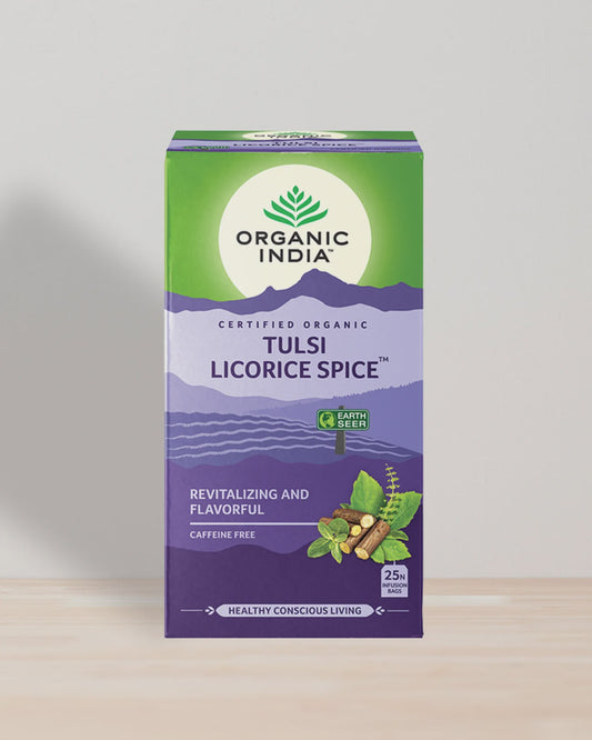 Organic India - Tulsi Licorice Spice Tea 25 Bags