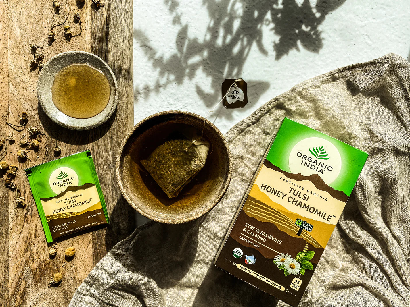 Organic India - Tulsi Honey Chamomile 25 Bags
