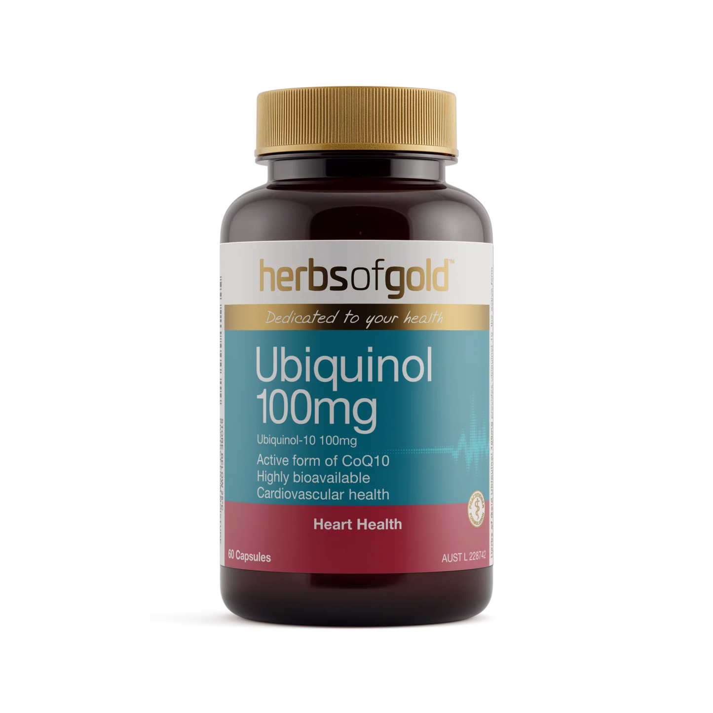 Herbs of Gold - Ubiquinol 100mg
