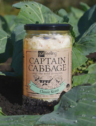 Gut Feeling Fermentation - Captain Cabbage Classic Kraut 600g