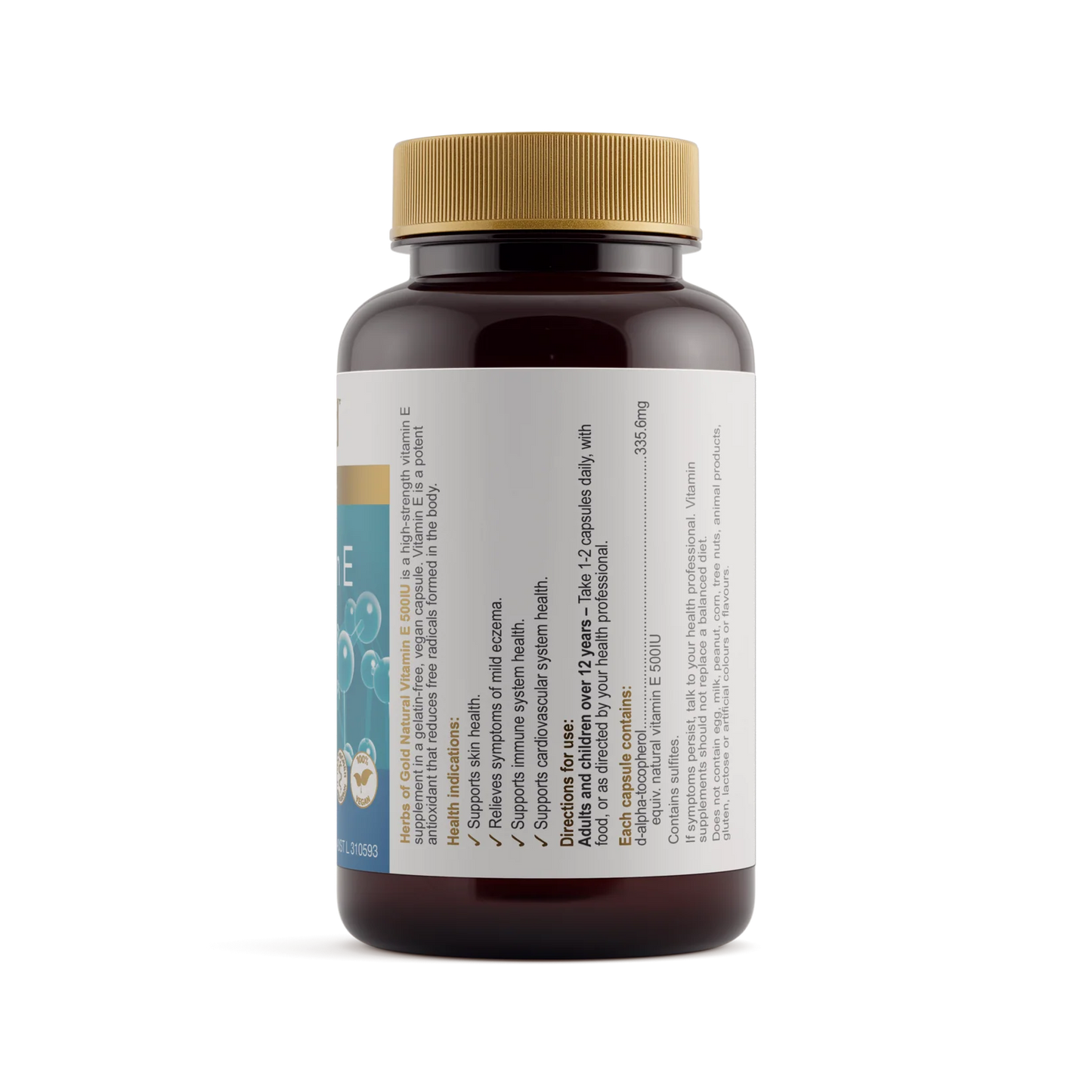 Herbs of Gold - Vitamin E 500IU
