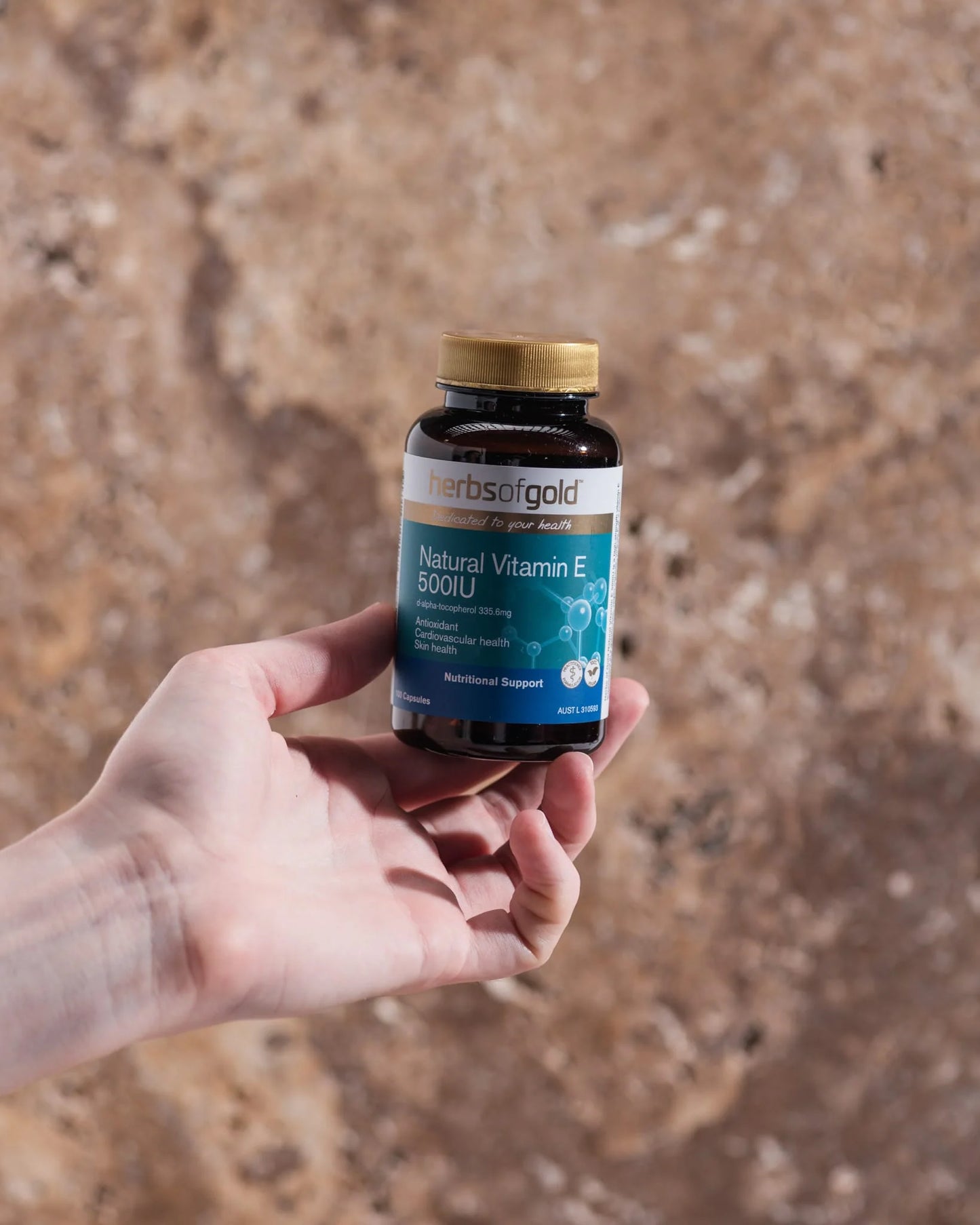 Herbs of Gold - Vitamin E 500IU