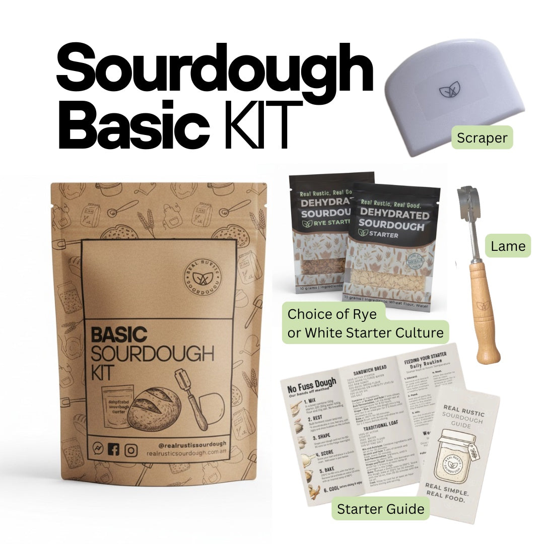 Real Rustic Sourdough Kit - Rye Culture