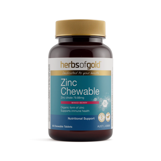 Herbs of Gold - Zinc Chewable